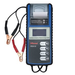 analizador bateria y sistema de carga 12/24v c/impresora