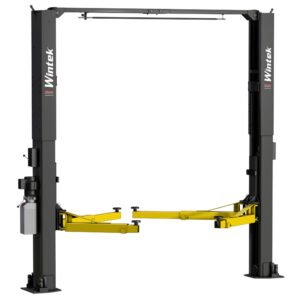 rampa 2 postes 15000 lb con travesano ajustable