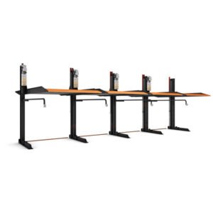 rampa 2 postes estacionamiento unidad a 2.3t 220v